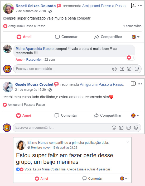Print de recomendação